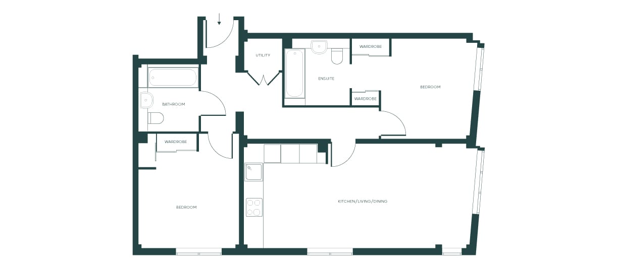 Two Bedroom - Ten Degrees